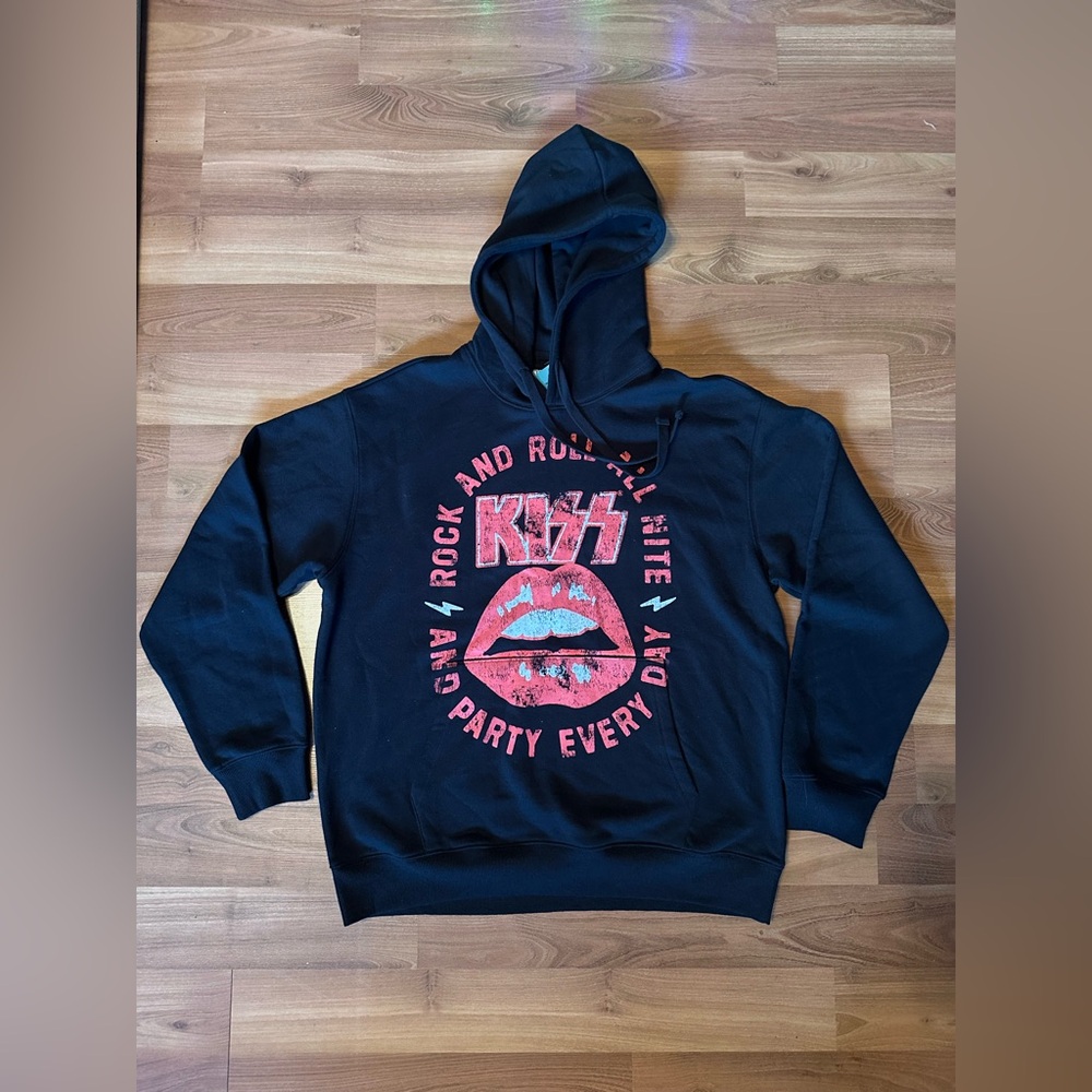 Kiss Black Apparel with Iconic Logo
